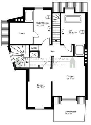 Grundriss Dachgeschoss