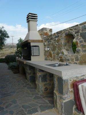 Südostkreta, Lagkada: Schöne Villa mit Meerblick zu verkaufen