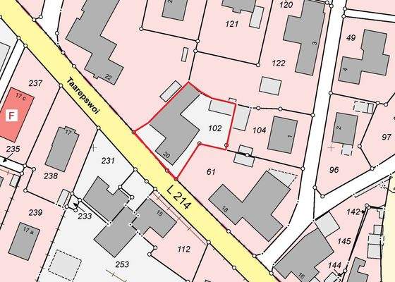 Flurkarte Taarepswoi 20, Borgsum