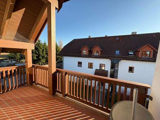 Balkon - Einraumwohnung in Bannewitz