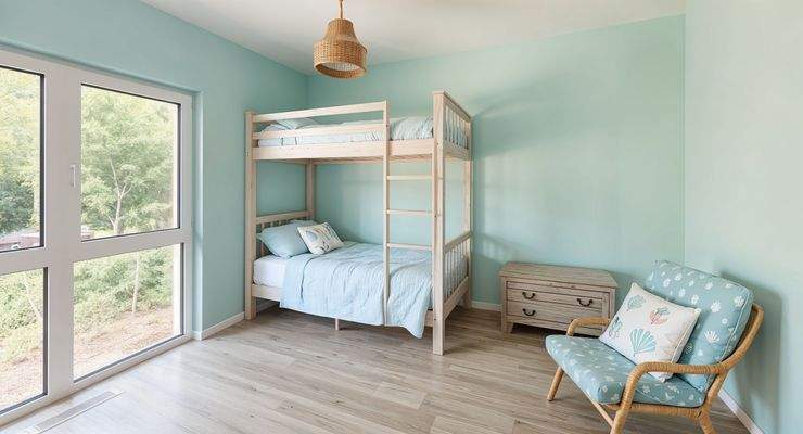 Kinderzimmer - Kinderzimmer, Maritim - (KI generiert)