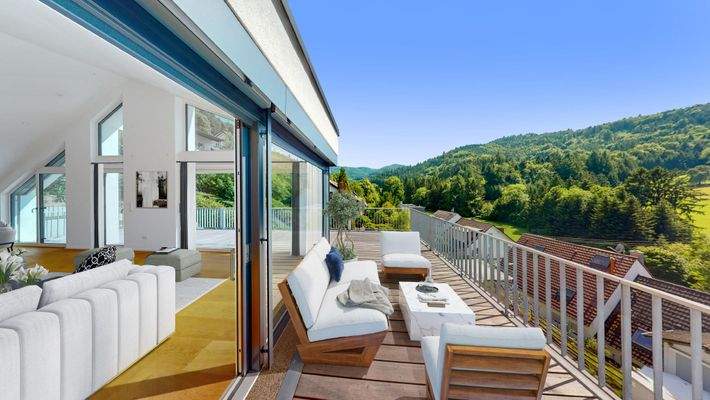 Einzigartiges Bergpanorama