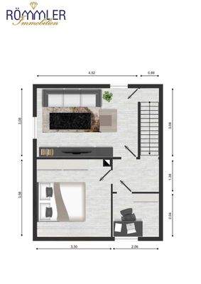 Grundriss Obergeschoss