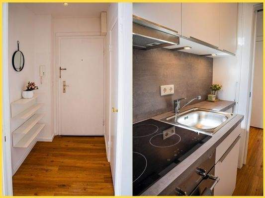 Küche und Flur - An der Alster 10