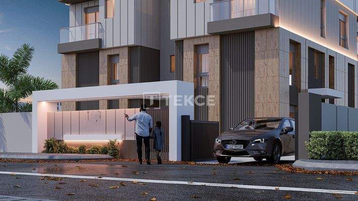 Apartments in a Complex with a Pool Near Antalya Airport