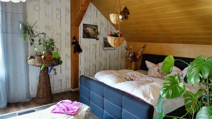 Schlafzimmer im Dachgeschoss