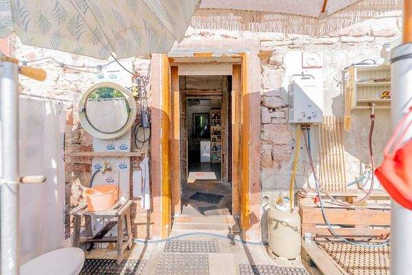 Eingangsbereich in das Haus...