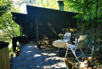 Eingang Haus und obere Terasse