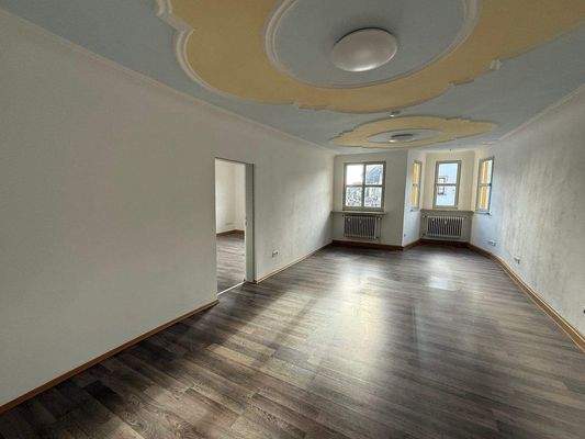 Wohnzimmer mit Erker