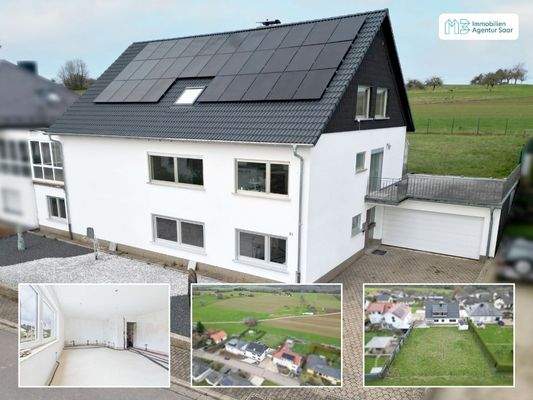 Kernsaniertes 2-3 Familienhaus zum Vollenden in Mettlach