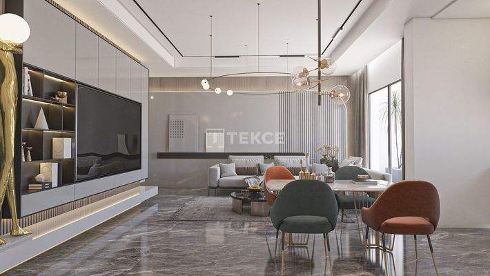 Chic Flats in a Complex Near MacKenzia Beach in Iskele Cyprus