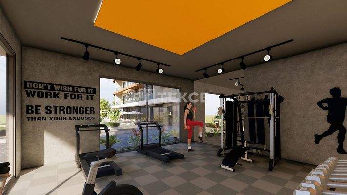 Apartments in a Complex Surrounded by Nature in Alanya Antalya