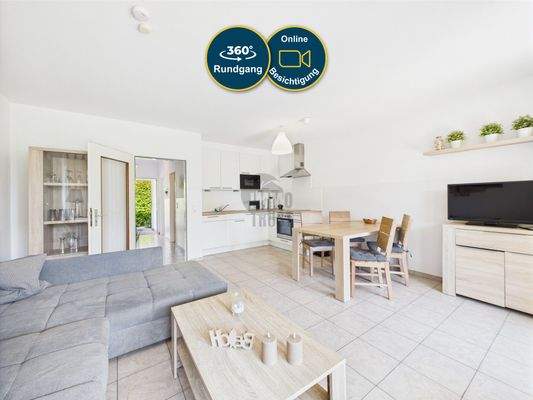 Wohnbereich & Küche
