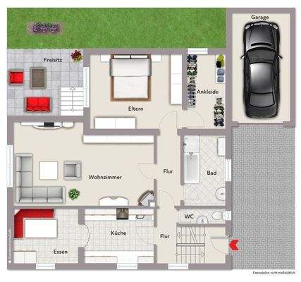 Grundriss Erdgeschoss