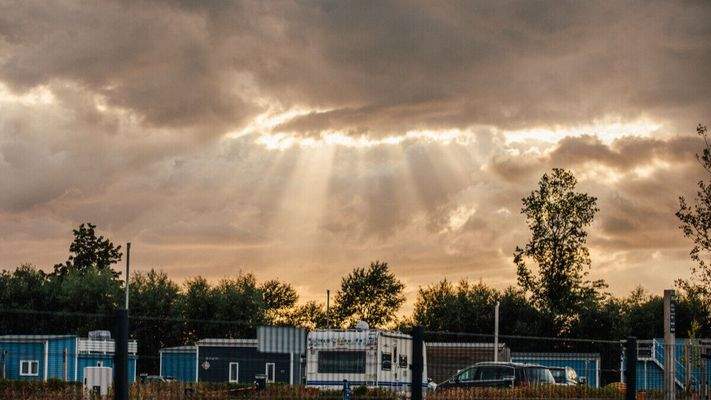 Abendstimmung im Prima Resort Boddenblick