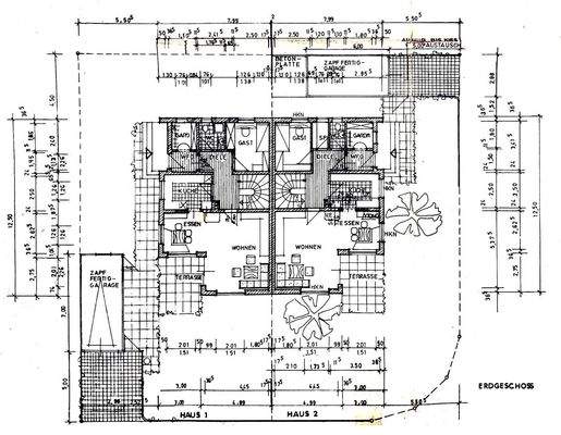 Grundriss Erdgeschoss