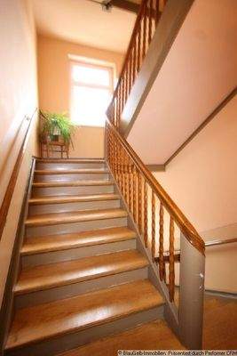 Blick ins Treppenhaus