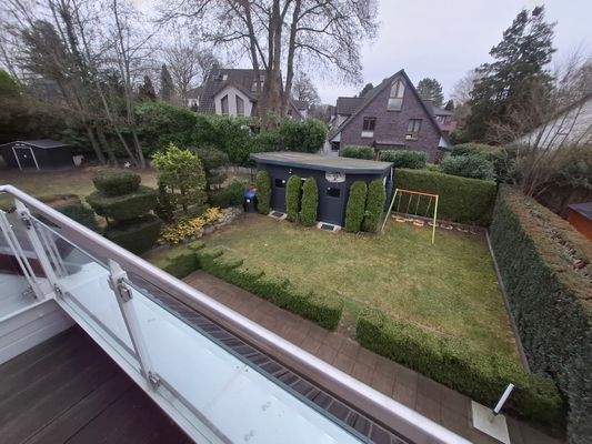 Aussicht vom Balkon OG