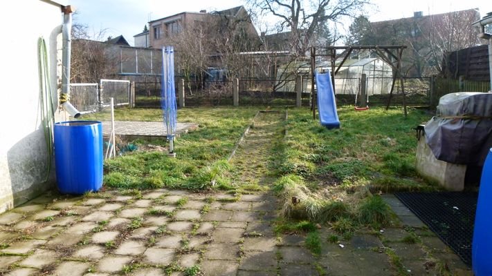 Rückwärtiger Grundstücksteil