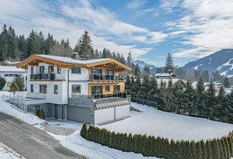 KITZIMMO-Neubauvilla in sonniger Top-Ruhelage kaufen - Immobilien Ellmau am Wilden Kaiser.
