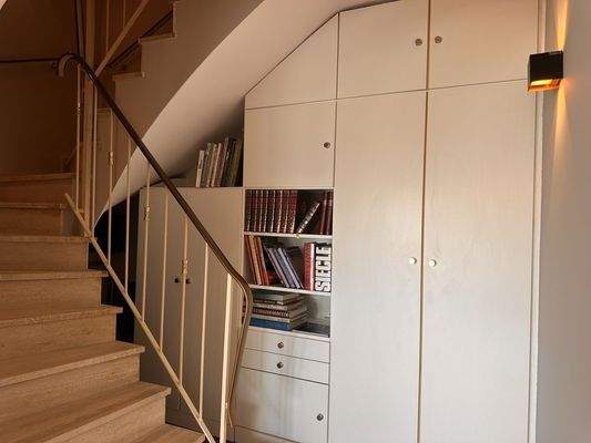 Treppenhaus in der Wohnung 