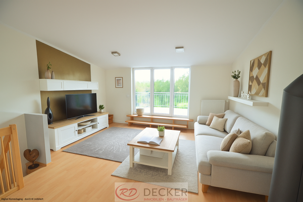 Wohnen - Einrichtungsbeispiel