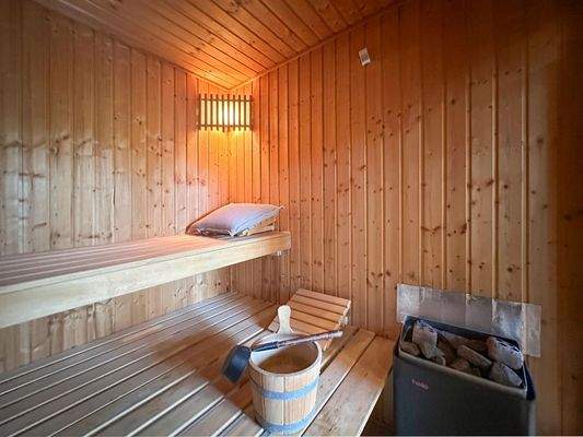 Saunabereich zum Entspannen!