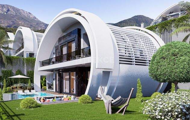 Unique Villas with Private Pool in Alanya Kargıcak
