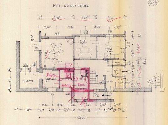 Grundriss Kellergeschoss