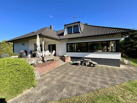 Blick aus dem Garten