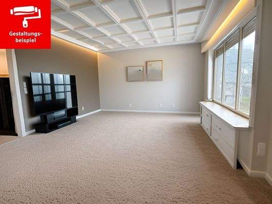 Wohnzimmer Renovierungsbeispiel