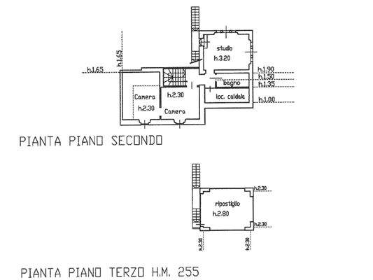Grundriss 2. und 3. OG
