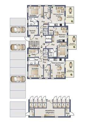 Gesamtübersicht Erdgeschoss