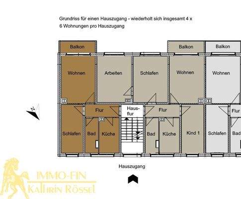 Grundriss (wiederholt sich)
