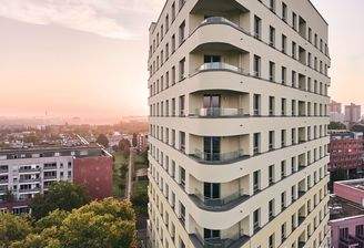 Außenansicht auf Loggia