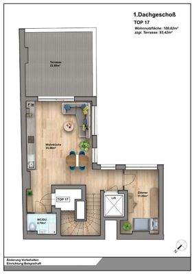 1. DG_Variante mit Wohnküche