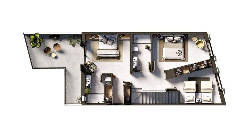 Grundriss Obergeschoss