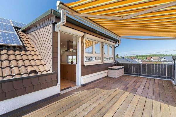 Dachgeschoss Dachterrasse