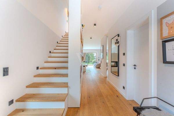 Aufgang ins Obergeschoss