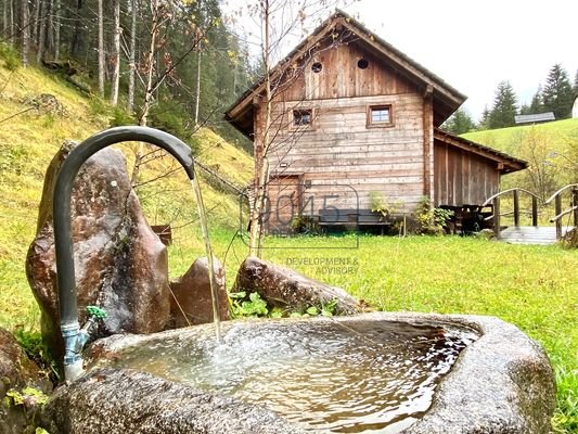 Almhütte (alte Mühle) in den Dolomiten - Südtirol