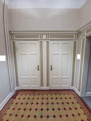 Zugang zu Büroräumen im Erdgeschoss Hauptgebäude