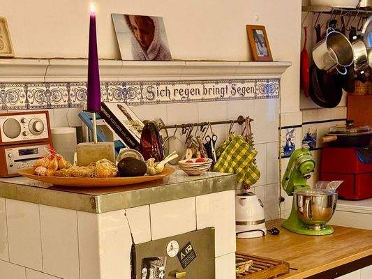 Historische Kochmaschine