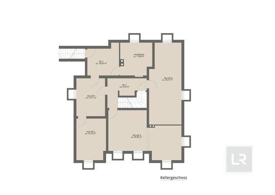 Grundriss Kellergeschoss