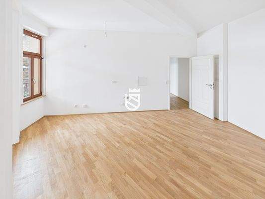 Blick auf Küchenwand 