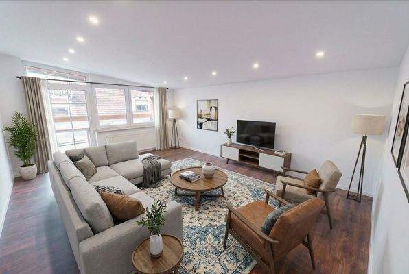 Wohnzimmer nach Modernisierung-BEISPIELBILD