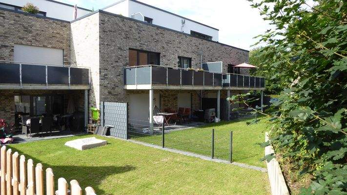 Balkonsicht der Wohnung