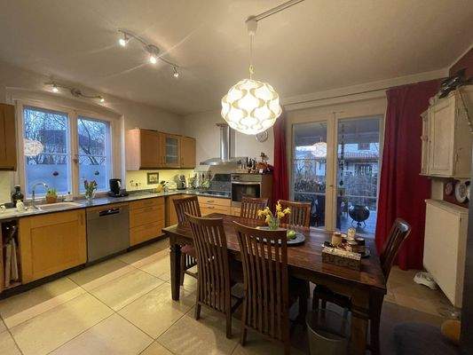 Essplatz in der Küche