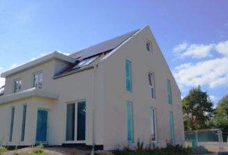 Ansicht Giebel Farbvariante