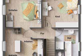 Grundriss Obergeschoss