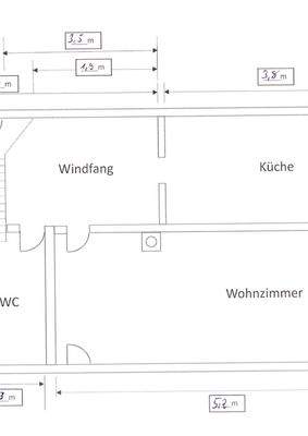 Flächenberechnung Haus